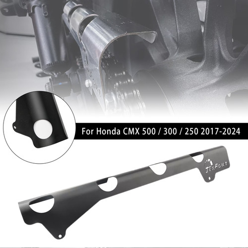 2017-2024 Honda CM CX CL250/300/500 Rebel 500/300 Sprocket Chain Guard Cover Protector Black Generic