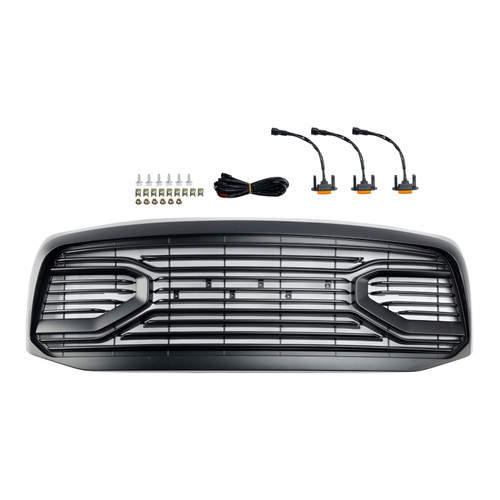 Front Bumper Grill Grille Fit Dodge RAM 1500 06-08 RAM 2500 3500 2006-2009