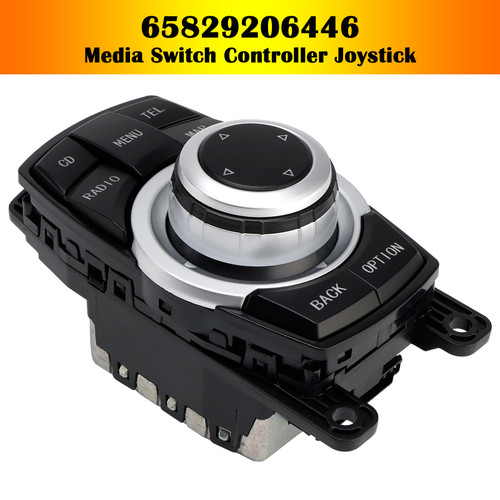 2007-2017 BMW F07 F10 F01 F02 F25 10pin Media Switch Controller Joystick 65829206446 Generic