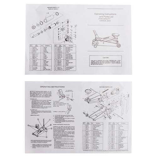 Aluminum Steel 3 Ton Floor Jack With Dual Pistons Quick Lift Pump Lift Car Auto Vehicles
