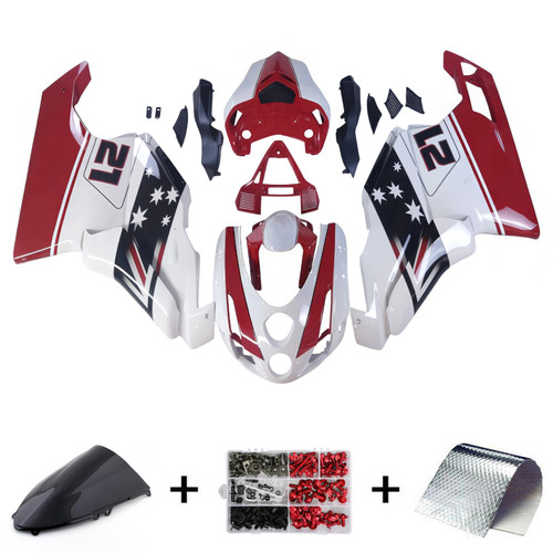 Fairing Kit Bodywork ABS fit For Ducati 999 749 2003 2004
