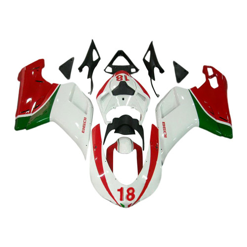 Fairing Kit Bodywork ABS fit For Ducati 1098 1198 848 2007-2011