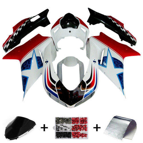 Fairing Kit Bodywork ABS fit For Ducati 1098 1198 848 2007-2011