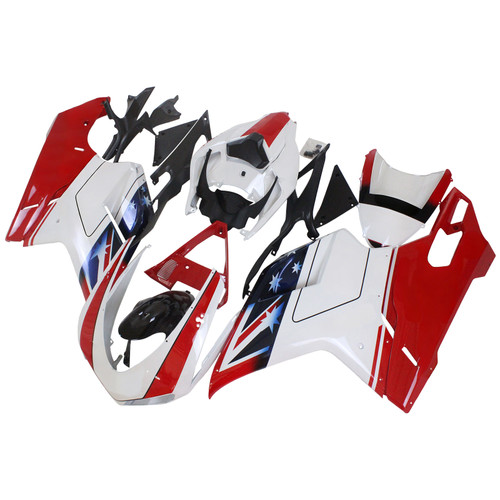 2007-2011 Ducati 1098 1198 848 Fairing Kit Bodywork Plastic ABS Amotopart Fairing #120