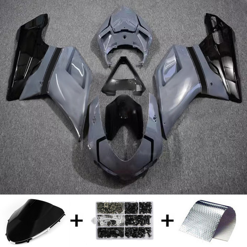 Fairing Kit Bodywork ABS fit For Ducati 1098 1198 848 2007-2011