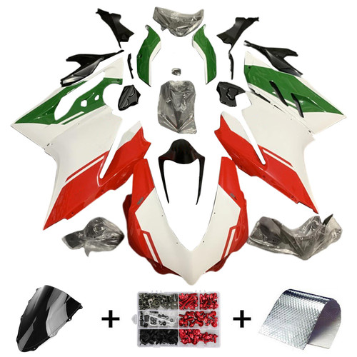 2015-2020 Ducati 1299 959 Injection Fairing Kit Bodywork Plastic ABS Amotopart Fairing #118