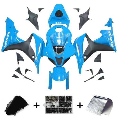 2007-2008 Honda CBR600RR F5 Injection Fairing Kit Bodywork Plastic ABS Amotopart Fairing #111