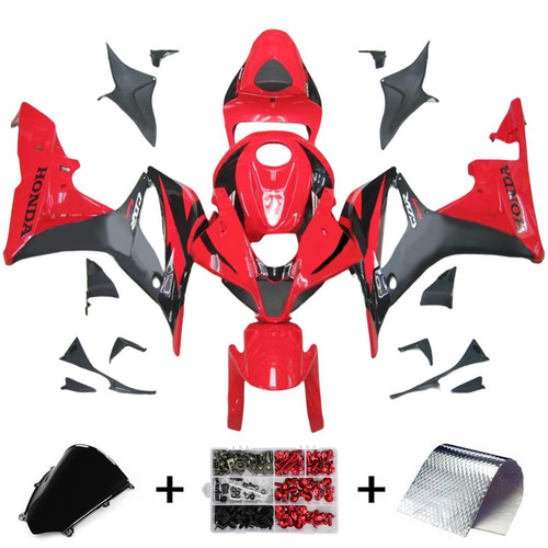 2007-2008 Honda CBR600RR F5 Injection Fairing Kit Bodywork Plastic ABS Amotopart Fairing #125