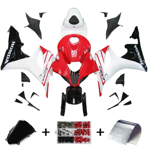 2007-2008 Honda CBR600RR F5 Injection Fairing Kit Bodywork Plastic ABS Amotopart Fairing #138