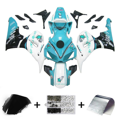 2006-2007 Honda CBR1000RR Injection Fairing Kit Bodywork Plastic ABS Amotopart Fairing #111