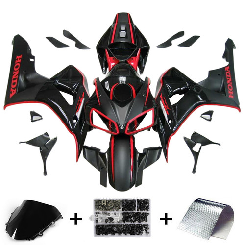2006-2007 Honda CBR1000RR Injection Fairing Kit Bodywork Plastic ABS Amotopart Fairing #148