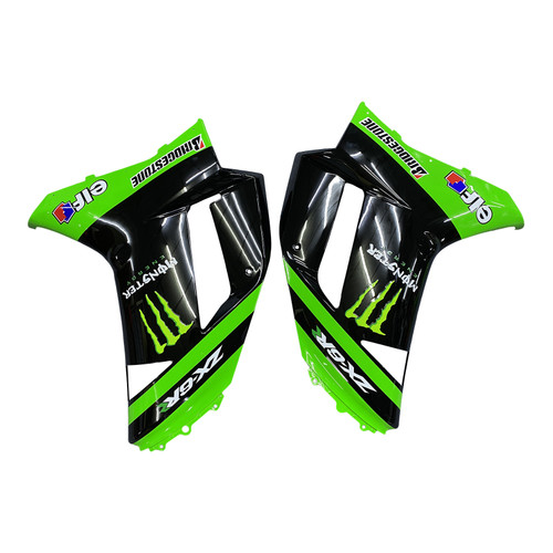 2007-2008 Kawasaki ZX6R 636 ZX 6R Injection Fairing Kit Bodywork Plastic ABS Amotopart Fairing #026