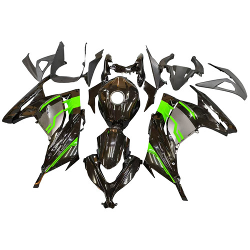 2013-2024 Kawasaki EX300 Ninja300 Injection Fairing Kit Bodywork Plastic ABS Amotopart Fairing #129