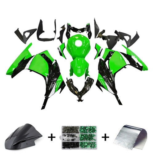 2013-2024 Kawasaki EX300 Ninja300 Injection Fairing Kit Bodywork Plastic ABS Amotopart Fairing #145