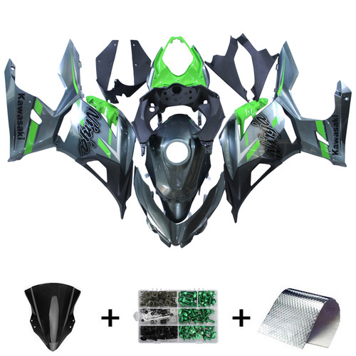 2018-2024 Kawasaki EX400 Ninja400 Injection Fairing Kit Bodywork Plastic ABS Amotopart Fairing #143