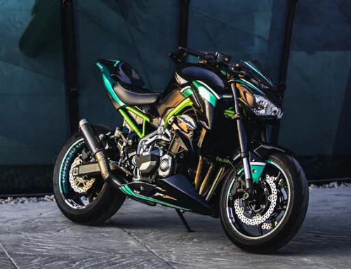 2017-2019 Kawasaki Z900 Injection Fairing Kit Bodywork Plastic ABS Amotopart Fairing #105