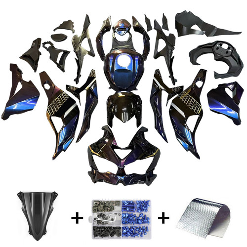 2019-2025 Kawasaki Ninja ZX-25R ZX-4R ZX-4RR Injection Fairing Kit Bodywork Plastic ABS Amotopart Fairing #108