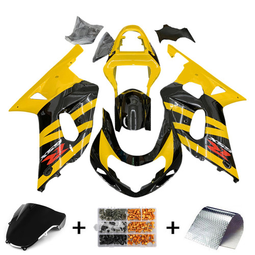 2001-2003 Suzuki GSXR600 / 2000-2003 GSXR750 K1 Injection Fairing Kit Bodywork Plastic ABS Amotopart Fairing #043