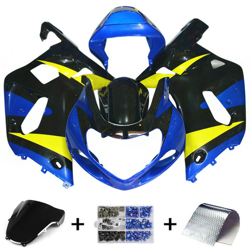 Injection Fairing Kit Bodywork Plastic ABS For Suzuki GSXR600 GSXR750 2001-2003 K1