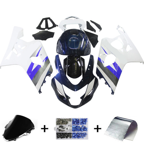 2004-2005 Suzuki GSXR 600/750 K4 Injection Fairing Kit Bodywork Plastic ABS Amotopart Fairing #031