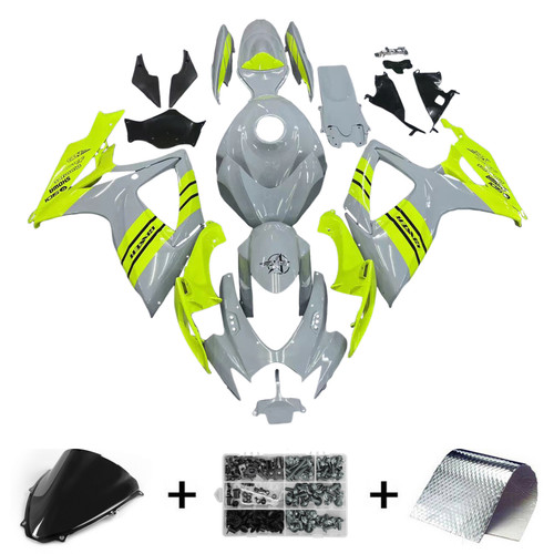 2006-2007 Suzuki GSXR 600/750 K6 Injection Fairing Kit Bodywork Plastic ABS Amotopart Fairing #190