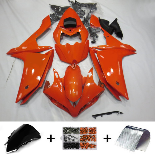 2007-2008 Yamaha YZF-R1 Injection Fairing Kit Bodywork Plastic ABS Amotopart Fairing #132