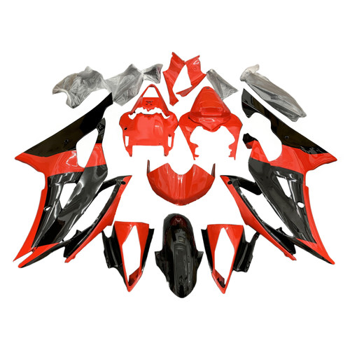 Injection Fairing Kit Bodywork Plastic ABS fit For Yamaha YZF 600 R6 2008-2016