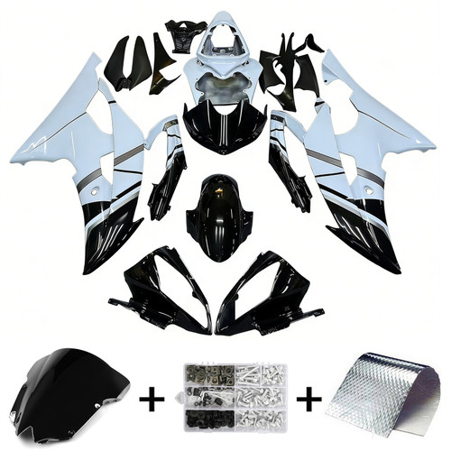 Injection Fairing Kit Bodywork Plastic ABS fit For Yamaha YZF 600 R6 2008-2016