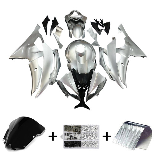 2008-2016 Yamaha YZF 600 R6 Injection Fairing Kit Bodywork Plastic ABS Amotopart Fairing #211