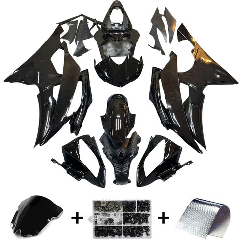 2008-2016 Yamaha YZF 600 R6 Injection Fairing Kit Bodywork Plastic ABS Amotopart Fairing #221