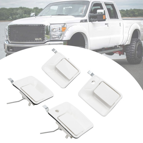 1999-2016 Ford Super Duty F250 F350 4PCS Exterior Door Handle 7C3Z2522601AA Generic 