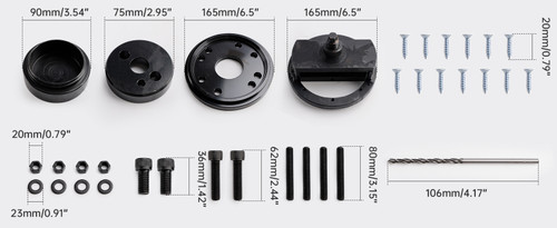 1989-2016 Cummins 3.9L 5.9L 6.7L Front+Rear Crankshaft Seal Remover & Installer Tool Generic