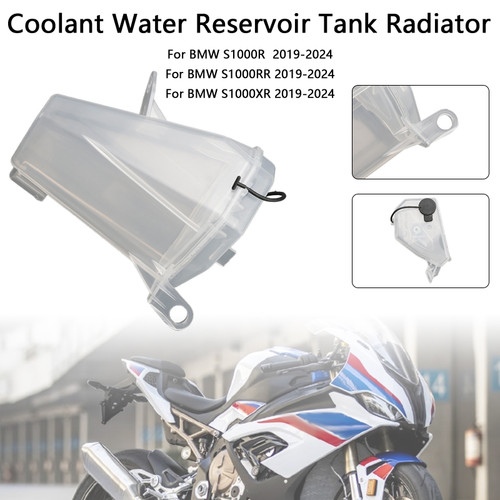 2019-2024 BMW S1000R S1000RR S1000XR Coolant Water Reservoir Tank Radiator Generic