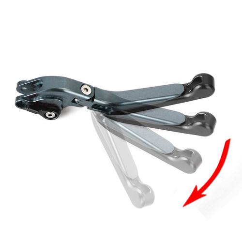 2005-2014 YAMAHA YBR125 Adjustable Clutch Brake Lever Black Generic