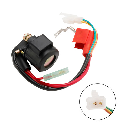 2008-2011Triton Black Lizard Baja SM400 EFI Supermoto AX700 Reactor Starter Solenoid Relay ACC-61130-A03-001 Generic