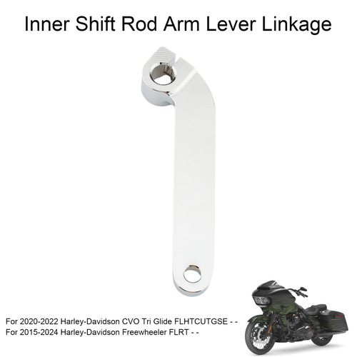 1984-2019 Road King FLH FLT FLRT Inner Shift Rod Arm Lever Linkage 1602-0868 Silver Generic