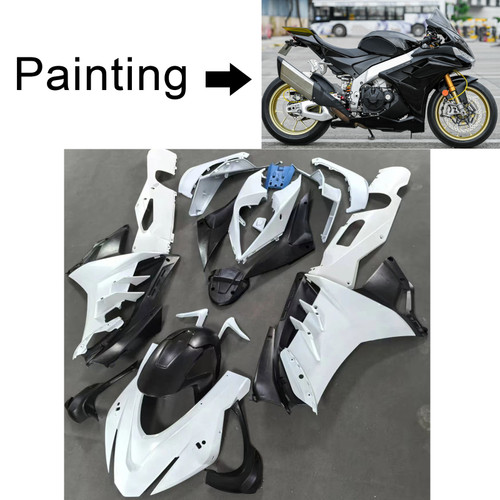 2022-2024 Aprilia RSV4 1100 Glossy Black Fairing Kit
