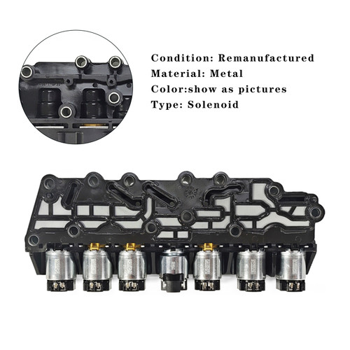 Chevrolet Malibu 6 SP FWD L4 2.4L 08-.. 6T40 6T45 6T30 6T50 Gearbox Transmission Solenoids