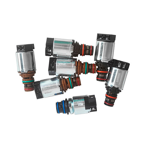 6T40 6T45 6T30 6T50 Gearbox 7*Transmission Solenoids For CHEVOLET BUICK Valve Body