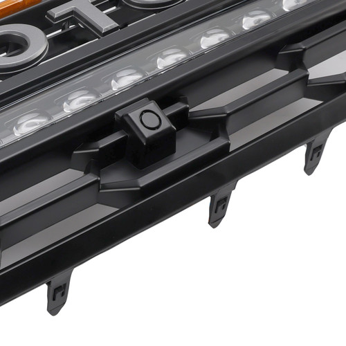 2024+ Toyota Tacoma Front Bumper Grill Grille With Led & Light Bar Black Generic