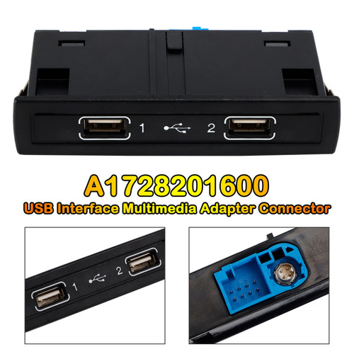 2011-2019 Mercedes-Benz USB Interface Multimedia Adapter Connector A1728201600 Generic