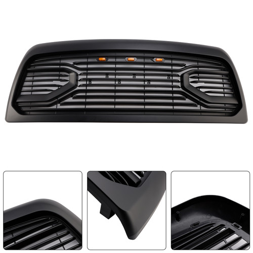 2013-2018 Dodge Ram 2500/ 3500 Front Bumper Grille with Letters with Led Light Generic