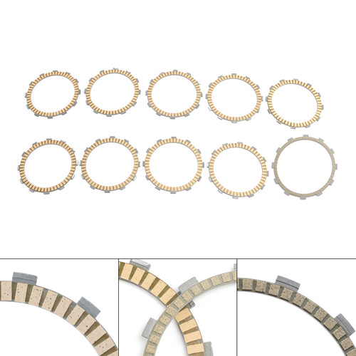 ★ 2006-2023 Kawasaki ZX1400 ZZR1400 Clutch Friction Plate Kit