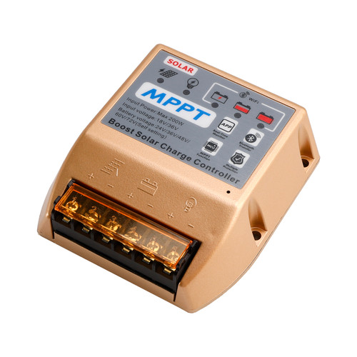 10A Boost MPPT Solar Controller 24V36V48V 60V72V Solar Electric Vehicle Charging Mobile APP