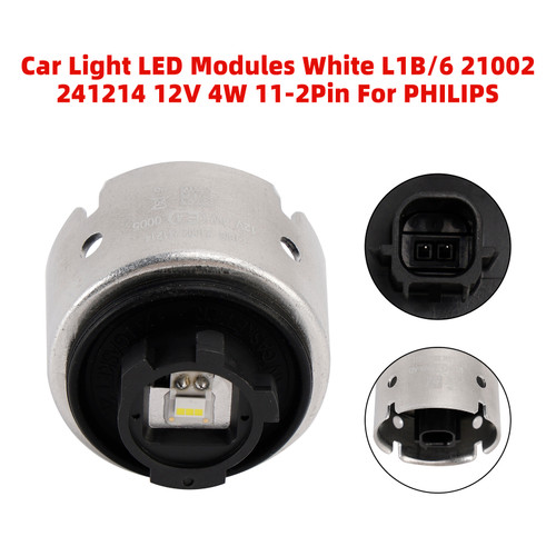 Car Light LED Modules White L1B/6 21002 241214 12V 4W 11-2Pin For PHILIPS