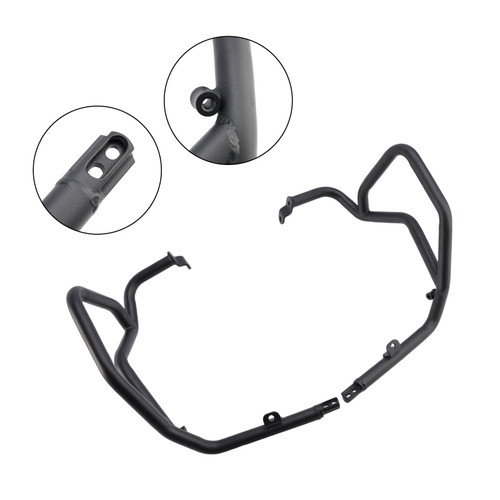 2024-2025 Bmw R1300Gs R 1300 Gs Upper Engine Guard Frame Crash Bar Steel Black Generic
