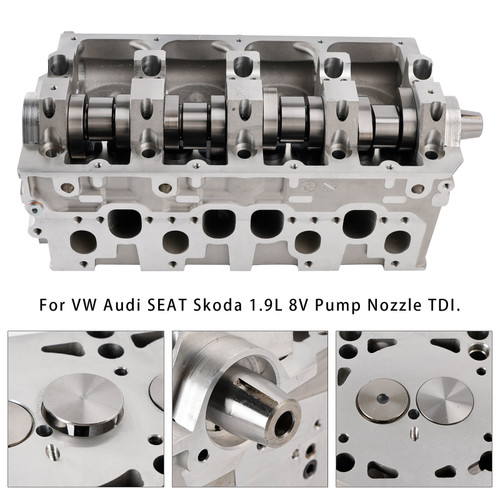Audi VW 1.9l 8V PD TDI ARL ASZ Cylinder Head Complete with Camshaft 038103373R Generic