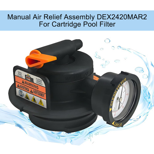 Manual Air Relief Assembly DEX2420MAR2 For Cartridge Pool Filter