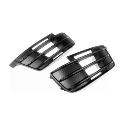 2016-2019 Audi Q7 S-Line 2X Car Front Bumper Fog Light Grilles Generic