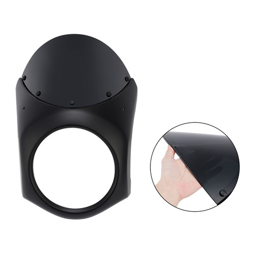 2024-2025 Kawasaki Eliminator 500 Windshield Windscreen Black Generic